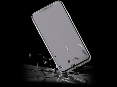 3MK NeoGlass Apple iPhone X/XS: lle, musta
