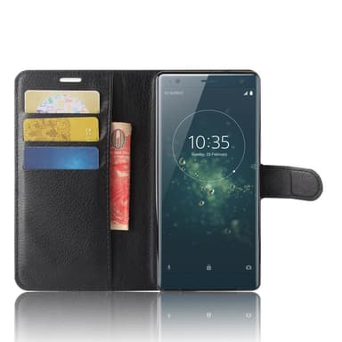 Sony Xperia XZ2 Compact Magnetic Case PU / TPU Black