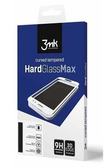 3MK HardGlass Max näytönsuoja, Huawei, P30 Pro, karkaistu lasi, läpinäkyvä/musta