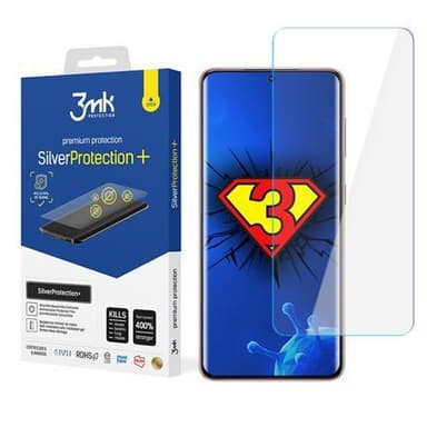 3MK Silver Protect+ suojakalvo, Samsung, Galaxy S21 FE, kirkas