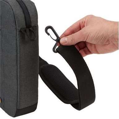 Case Logic Era Attaché Sopii kokoon 15,6", Musta, Olkahihna, Messenger - Salkku