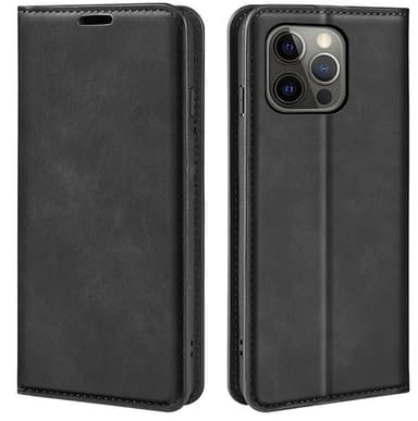 kotelo magneettisuljuksella PU / TPU Musta iPhone 13 Mini