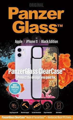 PanzerGlass 0223, Suojus, Apple, iPhone 11, 15,5 cm (6.1"), Läpinäkyvä
