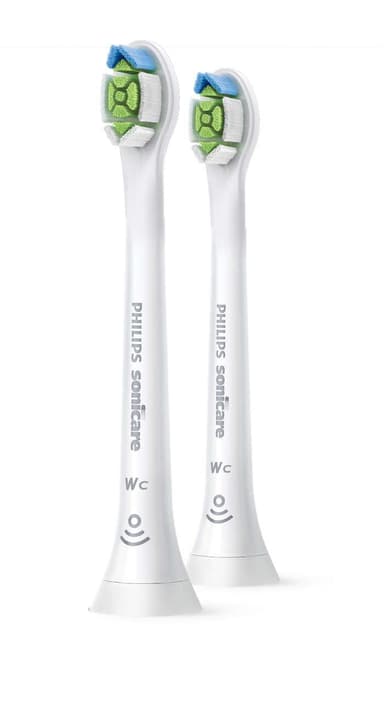 Philips Sonicare W2c Optimal White, kompakti HX6072/27 -pää, Sonic -tekniikka, valkoinen, Mukana olevien harjaspäiden lukumäärä 2