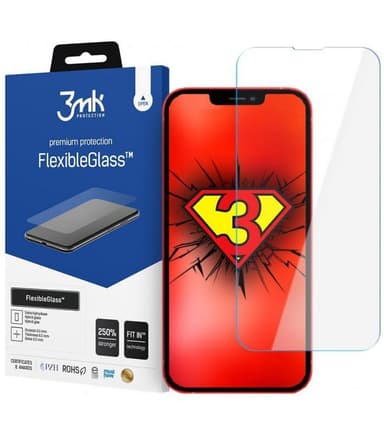 3MK FlexibleGlass Apple iPhone 13/13 Pro Hybrid lasille, läpinäkyvä