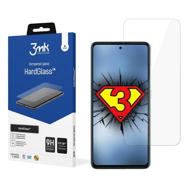 3MK HardGlass Samsung Galaxy A52 4G/5G A52s 5G, läpinäkyvä