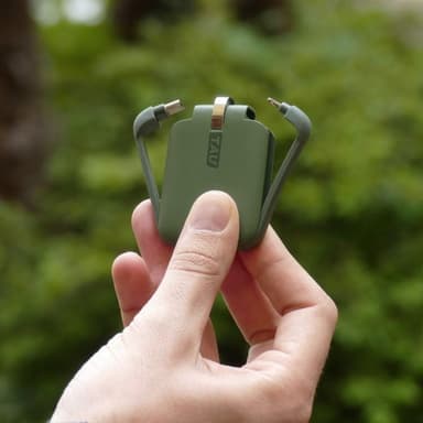 Rolling Square TAU 1400mAh varavirtalähde (vihreä)