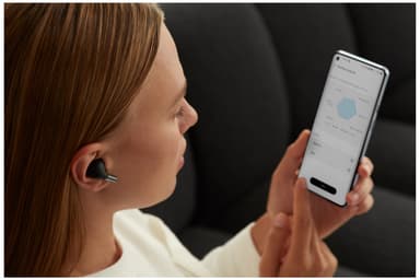 OnePlus Buds Pro Stereo BT langattomat in-ear kuulokkeet (musta)