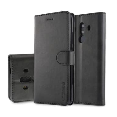 Huawei Mate 10 Pro Lompakkoteline Korttipaikoilla - Musta