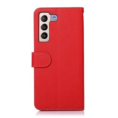 Samsung Galaxy S22+ RFID estävä KHAZNEH puhelimen kansi - punainen/musta
