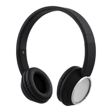STREETZ Bluetooth-kuulokkeet mikrofonilla - Musta/Kromi