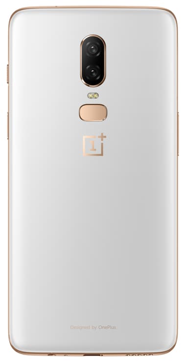 OnePlus 6 älypuhelin 128 GB (valkoinen)