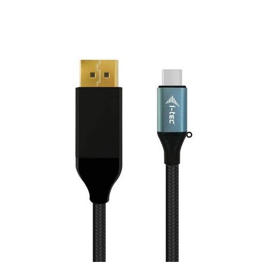i-tec C31CBLDP60HZ, 1,5 m, USB Type-C, DisplayPort, Uros, Uros, 3840 x 2160 pikseliä