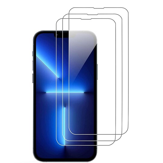 Näytönsuoja / linssinsuojus iPhone 13 Pro Max karkaistu lasi 3 + 3