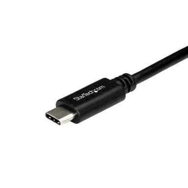 StarTech.com USB2CC1MR, 1 m, USB C, USB C, USB 2.0, 480 Mbit/s, Musta