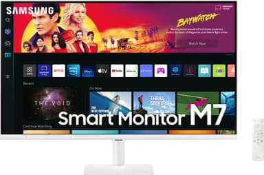 Samsung Smart Monitor M7 32" näyttö (valkoinen)