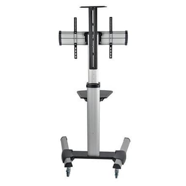 Tripp lite Rolling TV/LCD -asennuskärry DMCS3270XP 32-70 ", jopa 68 kg, kannettavan tietokoneen hylly jopa 4,9 kg, VESA 200-600 mm, musta/hopea