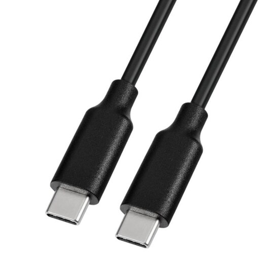 USB-C latauskaapeli 3A 60W pikalataus / data Musta 1 m