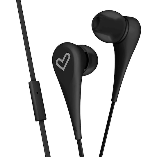 Energy Sistem -kuulokkeet Style 1+ In-ear/Ear-koukku, 3,5 mm, mikrofoni, musta, musta
