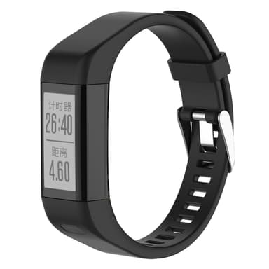 Garmin Vivosmart HR rannekoru silikoni 7 osaa musta (S)