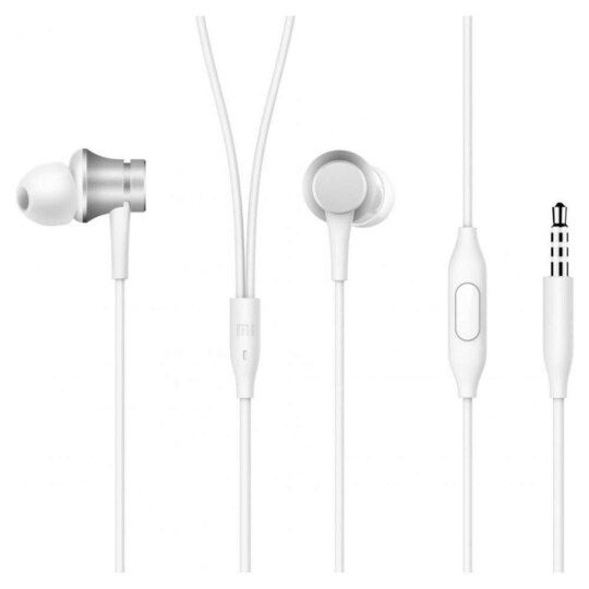 Xiaomi Mi In-Ear -kuulokkeet Basic ZBW4355TY 3,5 mm, hopea, sisäänrakennettu mikrofoni