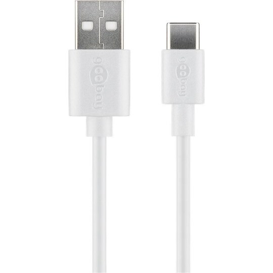 USB-Câ„¢ lataus- ja synkronointikaapeli (USB-A > USB-Câ„¢)
