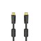 HAMA Cable HDMI High Speed 4K 18 Gbit/s 10.0m Gold