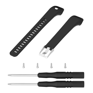 Garmin Vivosmart HR rannekoru silikoni 7 osaa musta (S)
