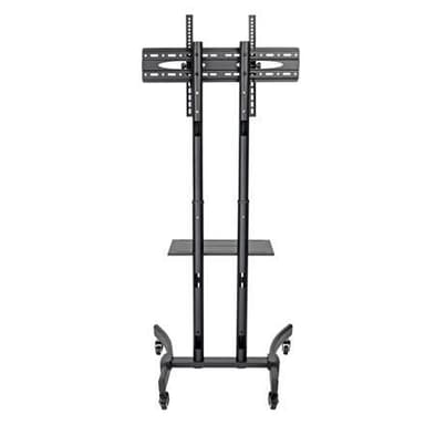 Tripp lite Rulla-TV/LCD-asennuskärry Rulla-TV/LCD-kiinnitysvaunu DMCS3770L 37-70 ", enintään 40 kg, kannettavan tietokoneen hylly jopa 9,9 kg, VESA 200-600 mm, musta