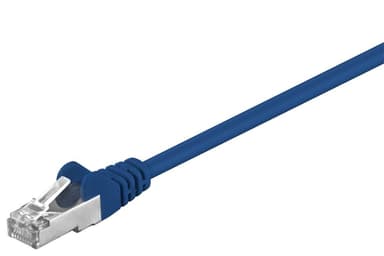 Patchkabel CAT 5e, F/UTP, Blå, 30 m