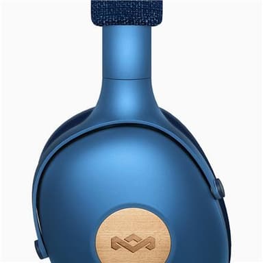 Marley Wireless Headphones Positive Vibration XL Sisäänrakennettu mikrofoni, Bluetooth, Over-Ear, Sininen