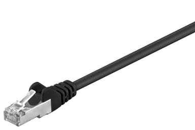 Goobay CAT 5e patchable, F/UTP, musta