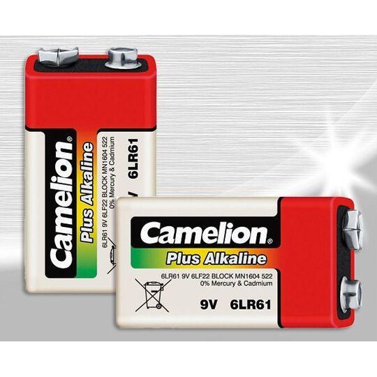 Camelion 9V/6LR61, Plus Alkaline 6LR61, 1 kpl