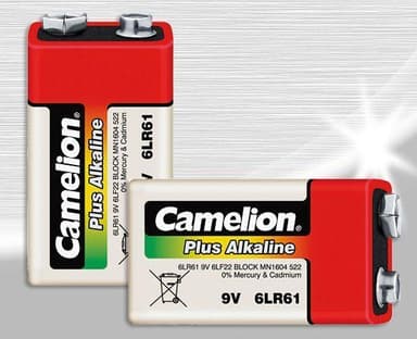 Camelion 9V/6LR61, Plus Alkaline 6LR61, 1 kpl