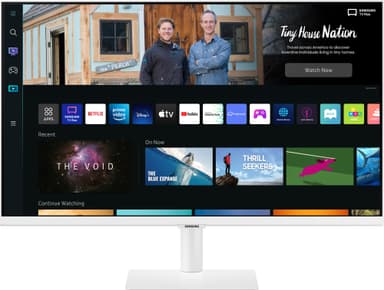 Samsung Smart Monitor M5 27" näyttö (valkoinen)