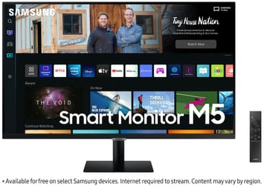 Samsung Smart Monitor M5 27" näyttö (musta)