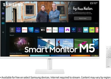 Samsung Smart Monitor M5 32" näyttö (valkoinen)