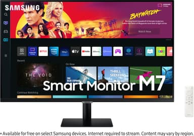 Samsung Smart Monitor M7 32" näyttö (musta)