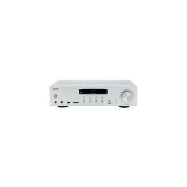 AIWA Stereovahvistin Bluetoothilla Hopea