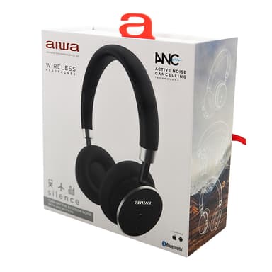 AIWA bluetooth on-ear bluetooth headphone with ANC