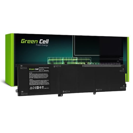 Green Cell akku 6GTPY 5XJ28 Dell XPS 15 7590 9560 9570
