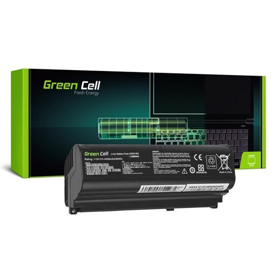 Green Cell kannettavan tietokoneen akku Asus ROG G751 G751J / 15V 4400mAh