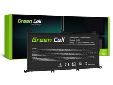 Green Cell akku 357F9 Dell Inspiron 15 5576 5577 7557 7559
