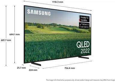 Samsung 50" Q60B 4K QLED älytelevisio (2022)