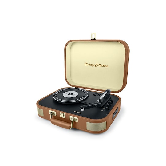 Muse Vintage Collection levysoitin stereojärjestelmä MT-501 ATC USB-portti, AUX in, 2x5 W, ruskea