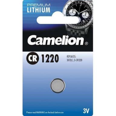 Camelion CR1220-BP1 CR1220, litium, 1 kpl