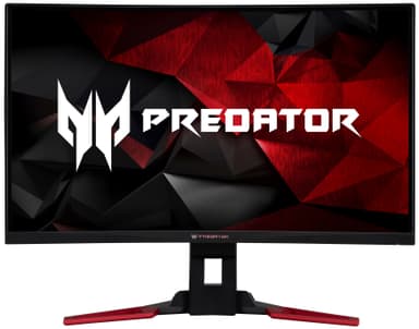 Predator Z1 31,5" pelinäyttö Z321Q  (musta/punainen)
