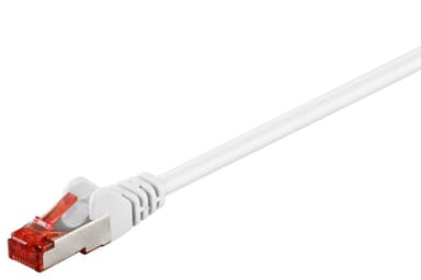 Goobay CAT 6 patch-kaapeli S/FTP (PiMF), valkoinen