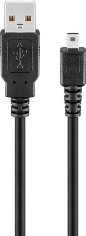 Goobay USB 2.0 Hi-Speed -kaapeli, musta