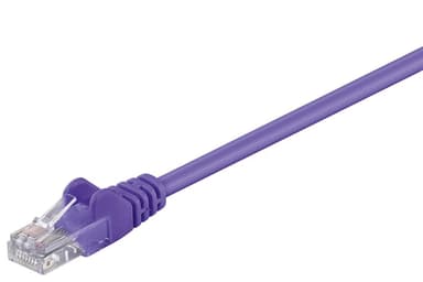 Goobay CAT 5e patch-kaapeli, U/UTP, violetti